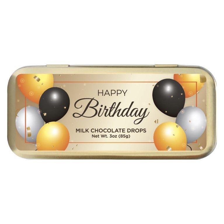 Happy Birthday 2023 - Milk Chocolate - 3oz Tin