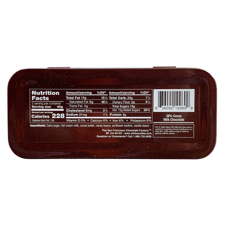 Chocolate Lover's Milk Chocolate Drops - 3oz tin