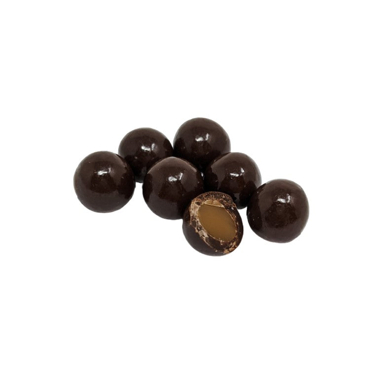 Chocolate Lover's Espresso Caramels in Dark Chocolate - 3oz tin