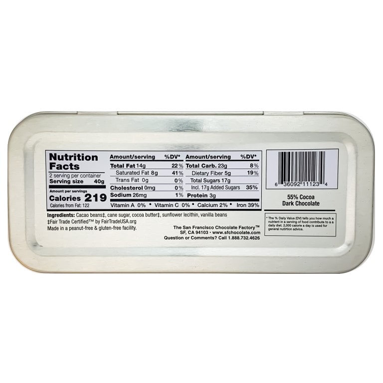 Los Angeles Collection - LA Palms - Dark Chocolate - 3oz tin