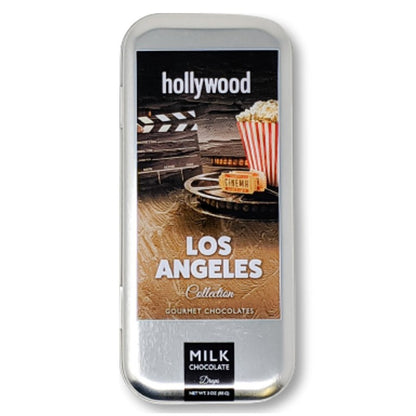 Los Angeles Collection - Hollywood Movies - Milk Chocolate - 3oz tin