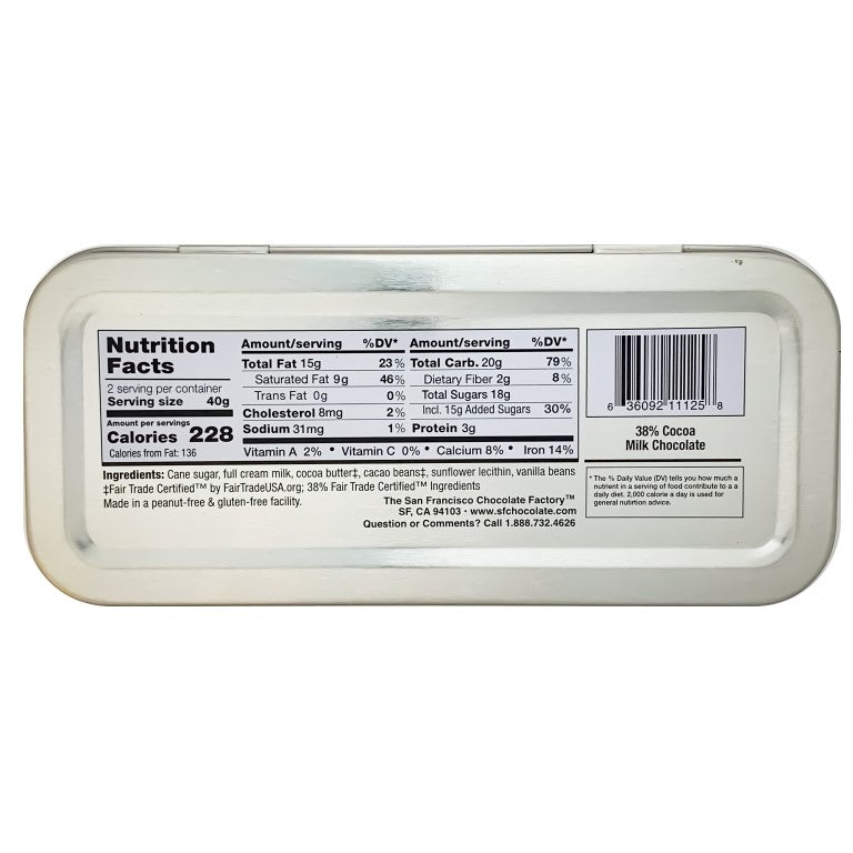 Los Angeles Collection - Hollywood Movies - Milk Chocolate - 3oz tin