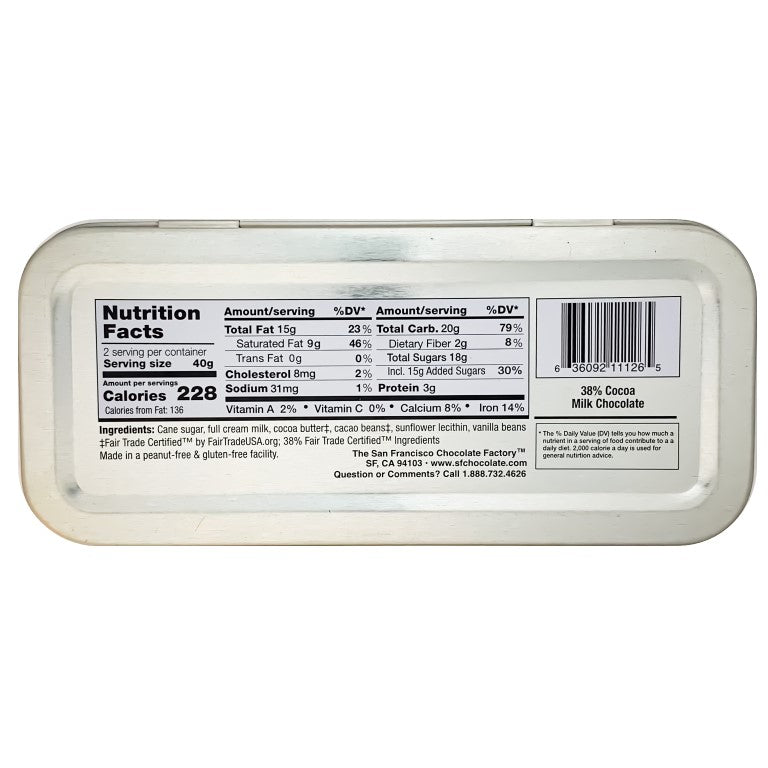 Los Angeles Collection - LA Pier - Milk Chocolate - 3oz tin