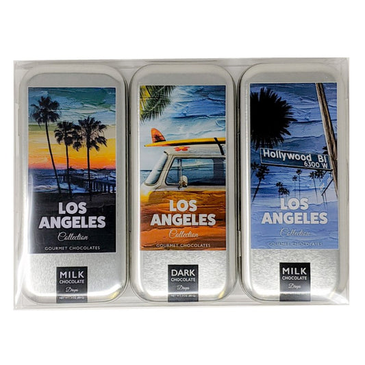 Los Angeles Collection - 3 tin Gift Set "Surfboard"