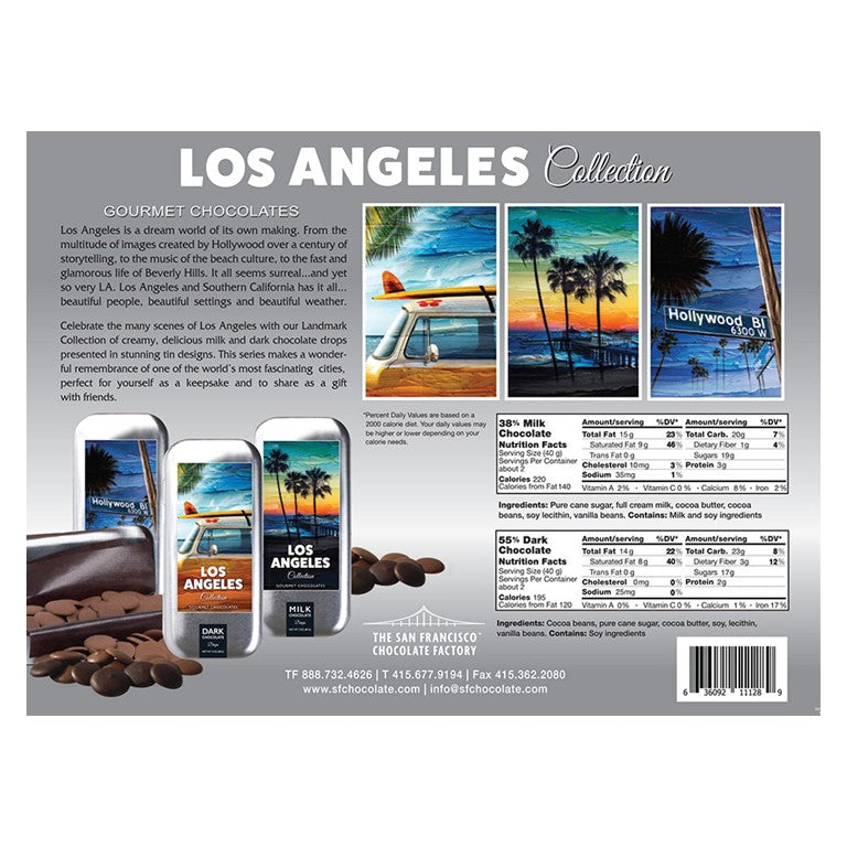 Los Angeles Collection - 3 tin Gift Set "Surfboard"