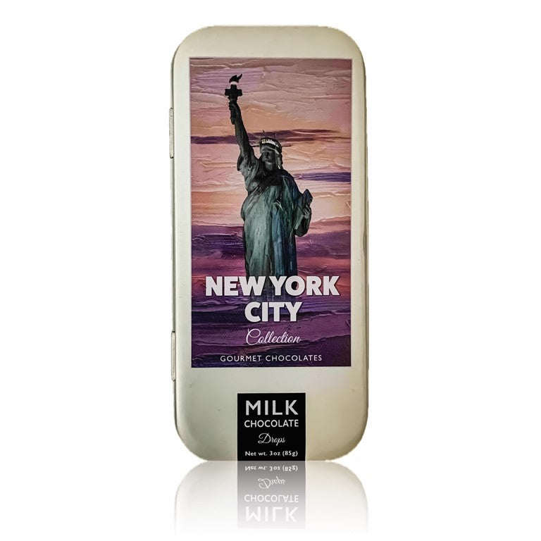 New York Collection - Statue of Liberty - Milk chocolate (3oz tin)