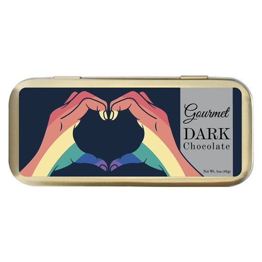LGBTQ+ Pride - Dark Chocolate (3oz tin)