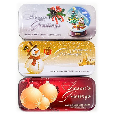 Season's Greetings - 3-Tin Gift Set - 3oz
