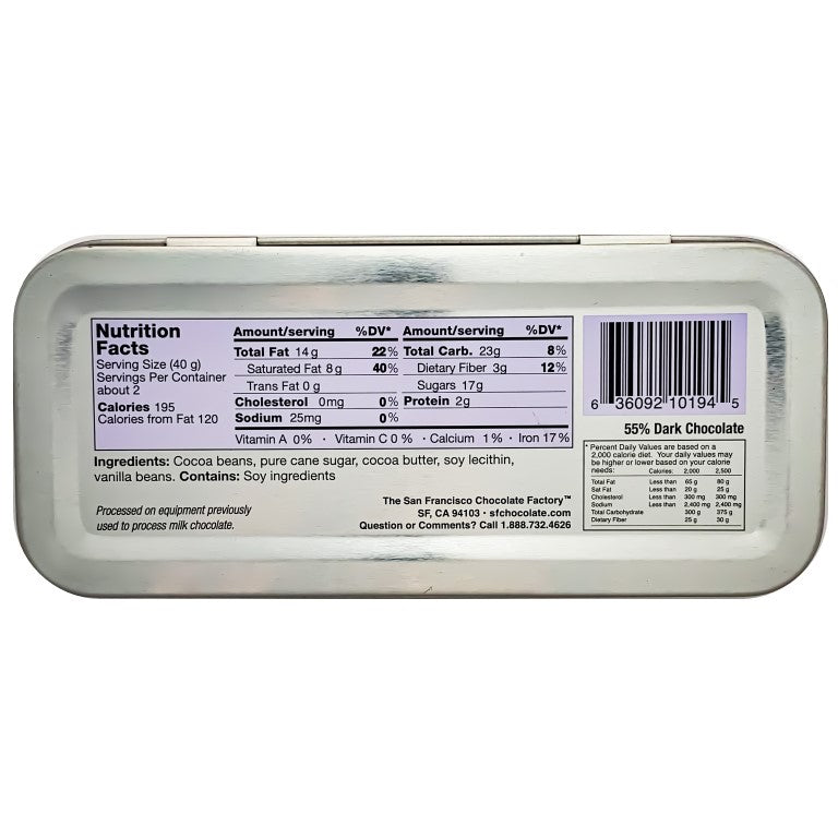 San Francisco Collection - Cable Car - Dark Chocolate - 3oz