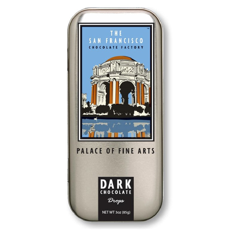 San Francisco Landmarks - Palace of Fine Arts - Dark Chocolate - 3oz tin