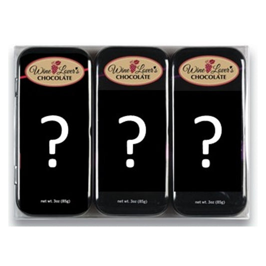 Wine Lover´s Chocolate CUSTOM 3-Tin Gift Set - 3oz tins