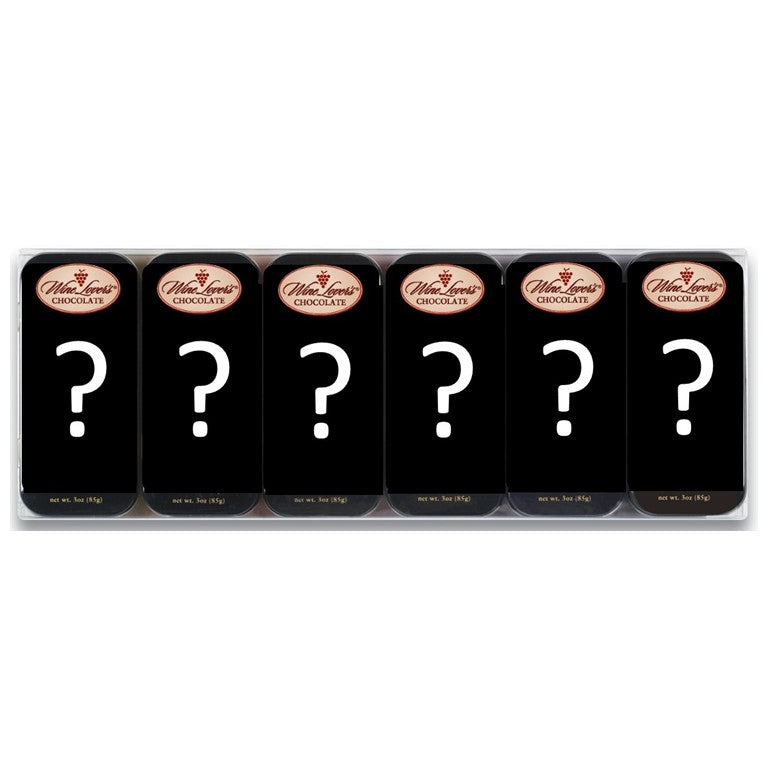 Wine Lover´s Chocolate CUSTOM 6 Tin Gift Set - 3oz