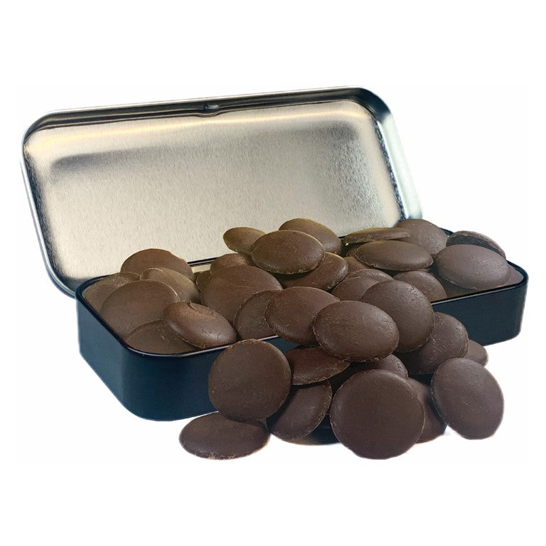 Wine Lover's Chocolate - 72% Cocoa Dark Chocolate (pairs with Zinfandel) - 3 oz tin