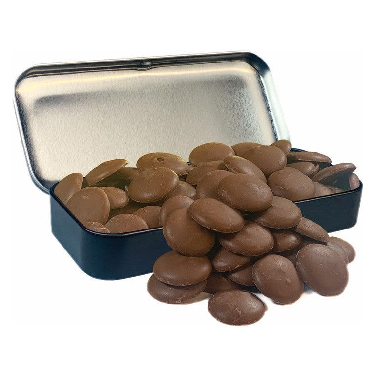 Wine Lover's Chocolate - 38% Milk Chocolate (pairs with White Wines) - 3 oz tin