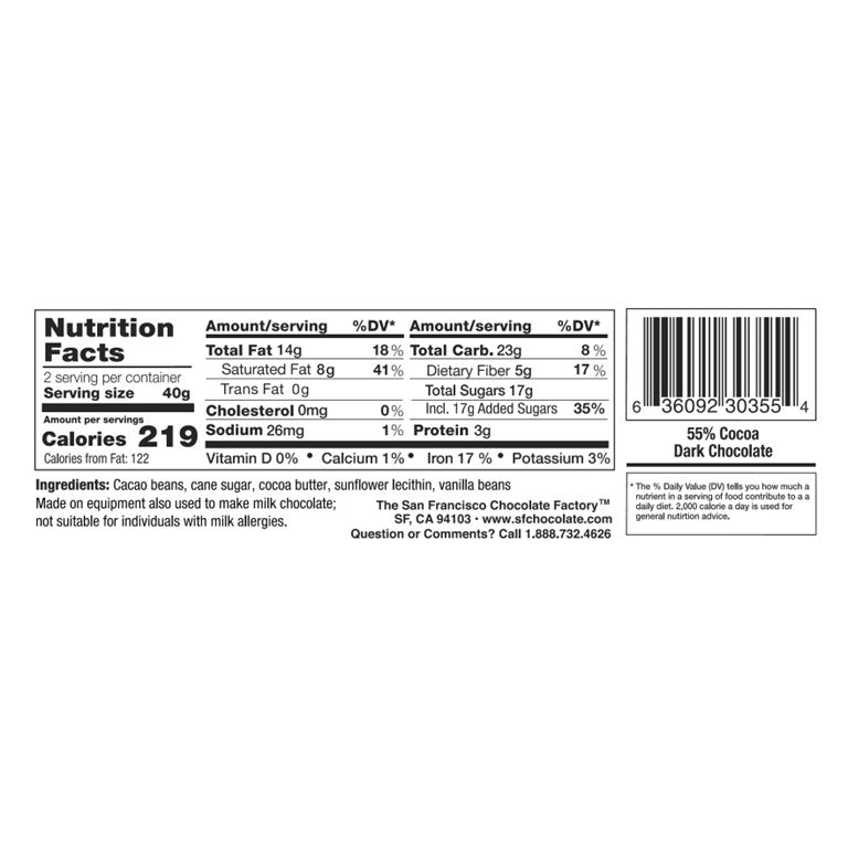 San Francisco Landmarks - Ferry Building - Dark Chocolate - 3oz tin