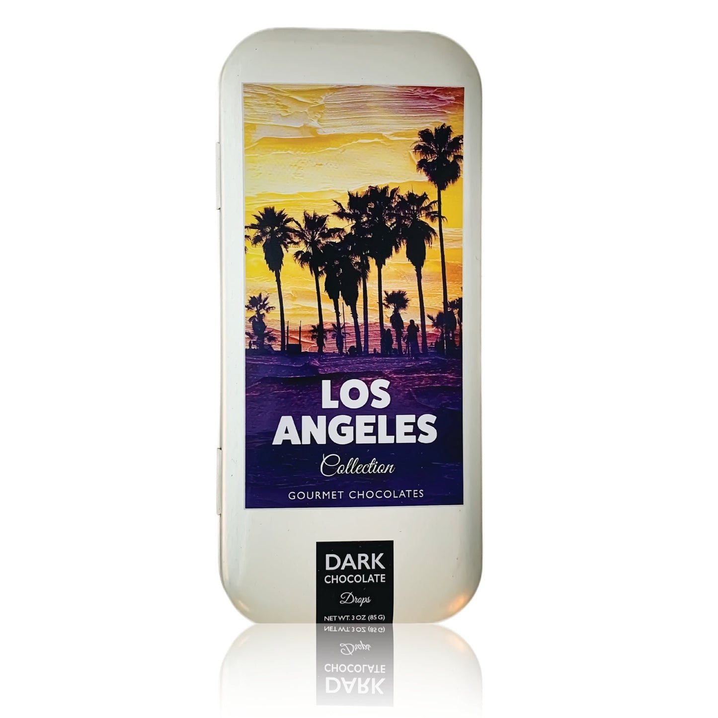 Los Angeles Collection - LA Palms - Dark Chocolate - 3oz tin