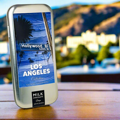 Los Angeles Collection - Hollywood Boulevard - Milk Chocolate - 3oz tin