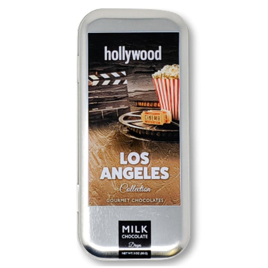 Los Angeles Collection - Hollywood Movies - Milk Chocolate - 3oz tin