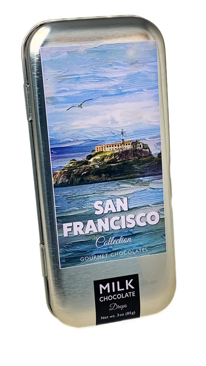 San Francisco Collection - 3 tin Gift Set in Milk Chocolate