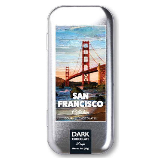 San Francisco Collection - Golden Gate Bridge - Dark Chocolate - 3oz