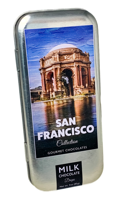 San Francisco Collection - 3 tin Gift Set in Milk Chocolate