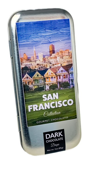 San Francisco Collection - 3 tin Gift Set in Dark Chocolate