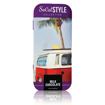 SoCal Style Collection - VW Surfer Bus - Milk Chocolate (3oz tin)