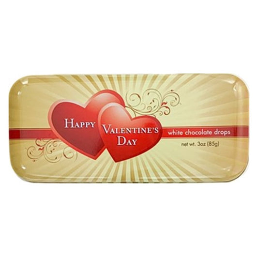 Happy Valentine's Day - White Chocolate (3oz)