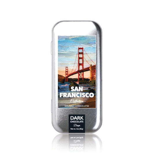 San Francisco Collection - Golden Gate Bridge - Dark Chocolate - 3oz