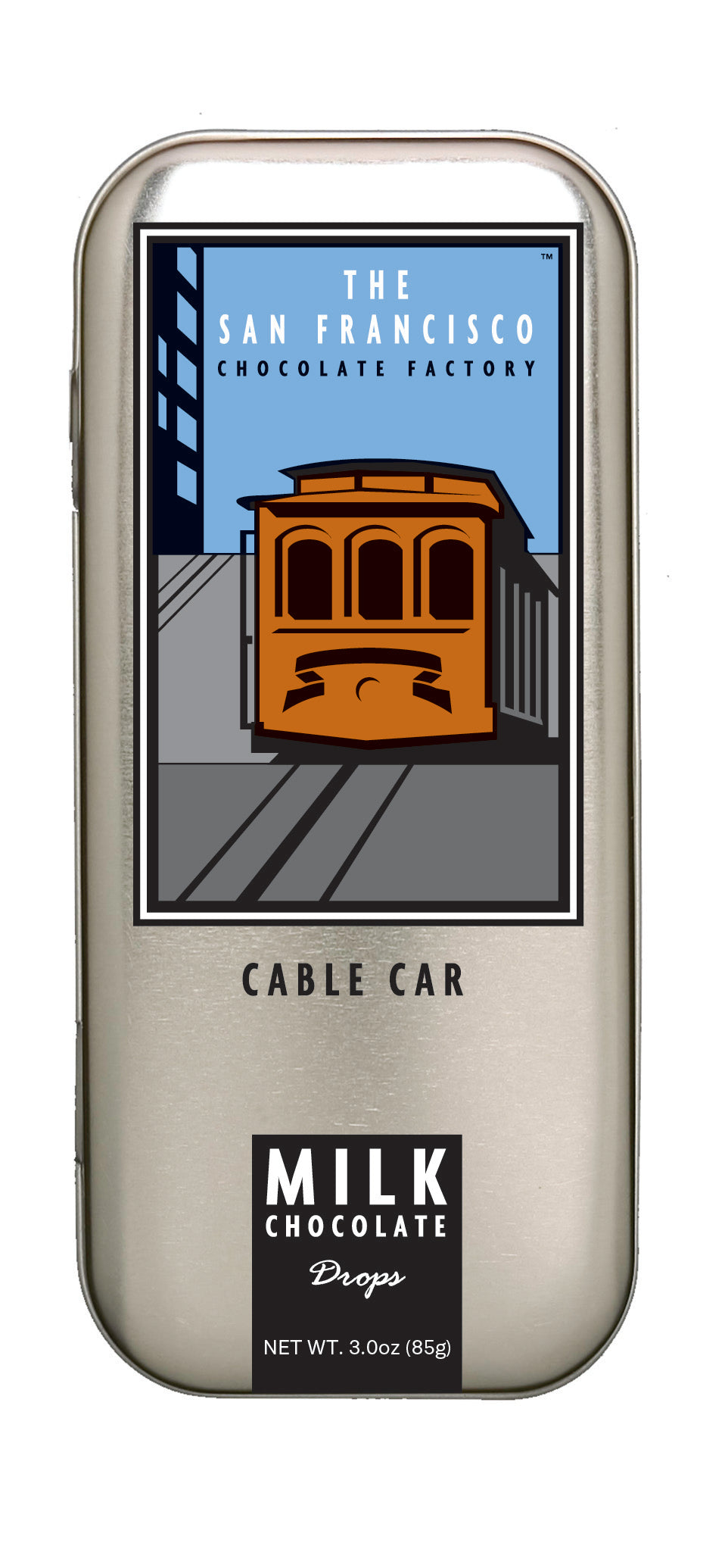 SF Landmark - 3 Tin Gift Set - Milk Chocolate