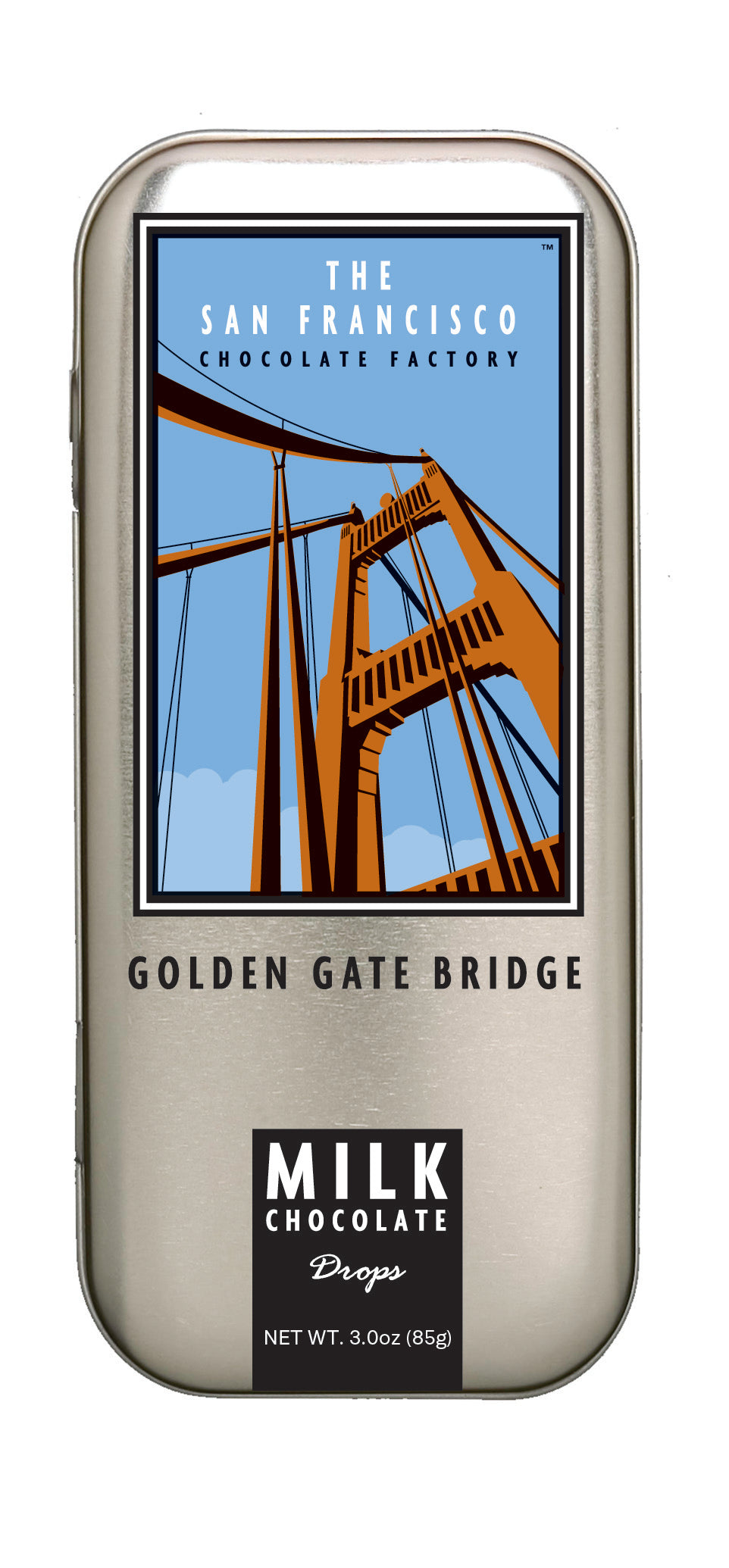 SF Landmark - 3 Tin Gift Set - Milk Chocolate