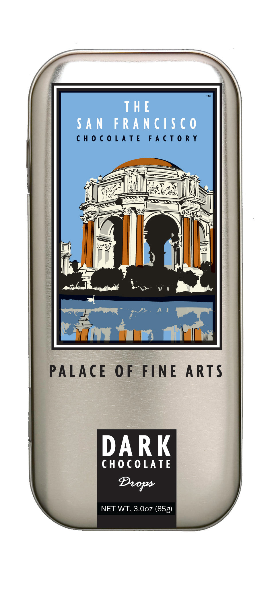 SF Landmark - 3 Tin Gift Set Dark Chocolate