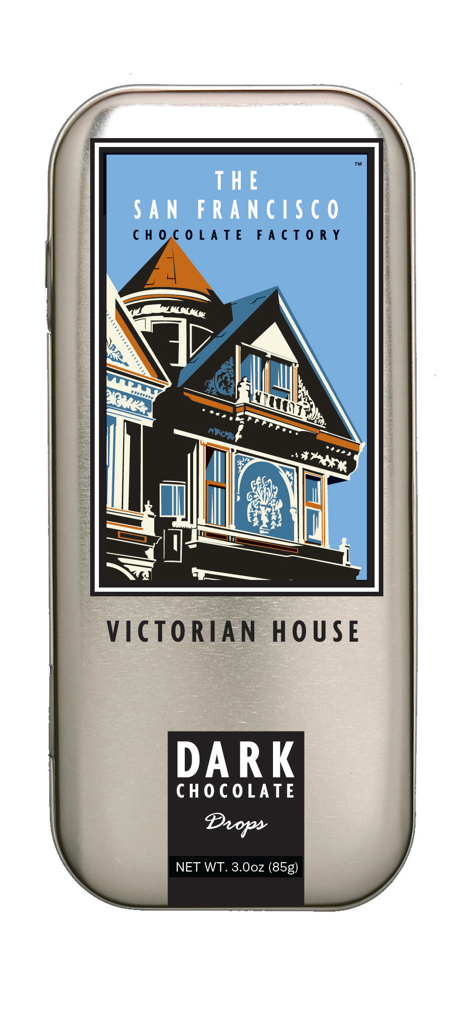 マッキー　ダストボックス SF Landmark - 3 Tin Gift Set Dark Chocolate – The San Francisco